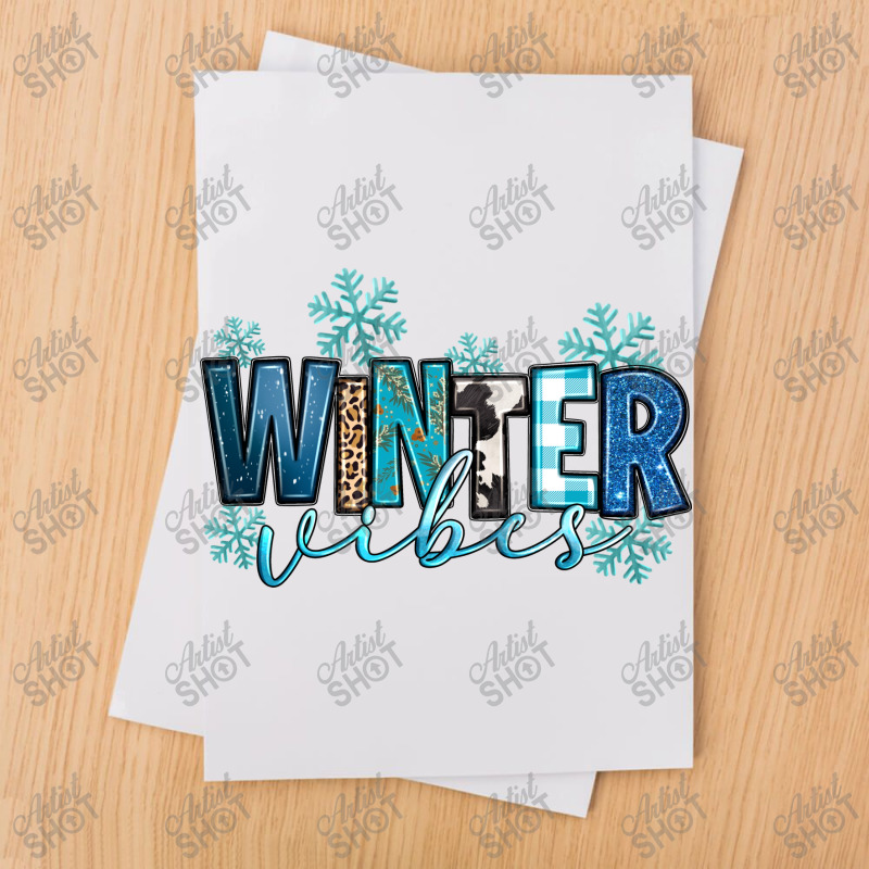 Winter Vibes Sublimation Transfer | Artistshot