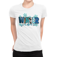 Winter Vibes Ladies Fitted T-shirt | Artistshot