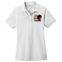 They Whispered To Her Afro Woman Ladies Polo Shirt | Artistshot