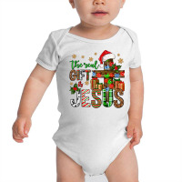 The Real Gift Is Jesus Christmas Baby Bodysuit | Artistshot