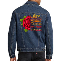 Always Chingona Sometimes Cabrona But Never Pendej Men Denim Jacket | Artistshot