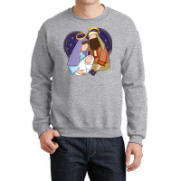 Holy Night Jesus Birth Crewneck Sweatshirt | Artistshot