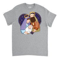 Holy Night Jesus Birth Classic T-shirt | Artistshot