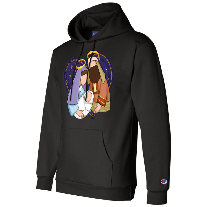 Holy Night Jesus Birth Champion Hoodie | Artistshot