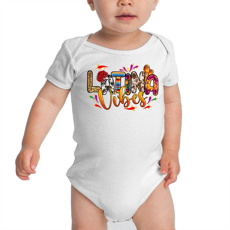 Latina Vibes Baby Bodysuit by RanaPortraitStore | Artistshot