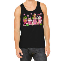 Pink Christmas Coffee Cups Tank Top | Artistshot