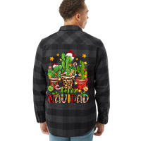 Christmas Cactus Feliz Navidad Flannel Shirt | Artistshot