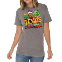 Merry Texas Christmas Vintage T-shirt | Artistshot