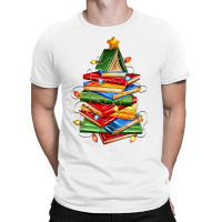 Book Christmas Tree T-shirt | Artistshot