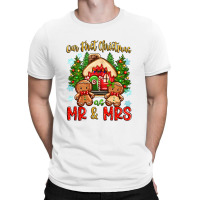 Our First Christmas As Mr And Mrs T-shirt | Artistshot