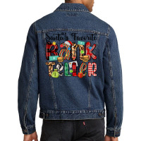 Santa S Favorite Bank Teller Men Denim Jacket | Artistshot