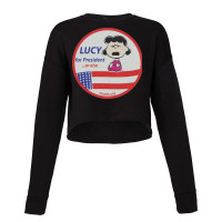 Parody President Vote Cropped Sweater | Artistshot