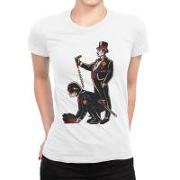 Parody Cop Political Ladies Fitted T-shirt | Artistshot