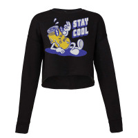 Parody Pop Art Funny Cartoon Cropped Sweater | Artistshot