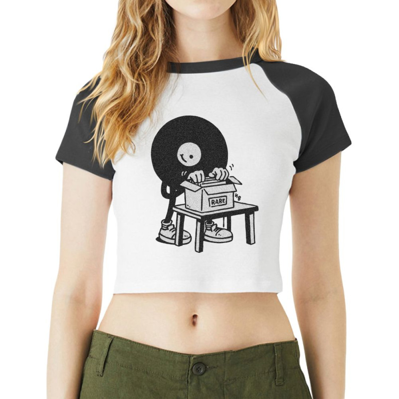 Music Hip Hop Raglan Crop Top | Artistshot