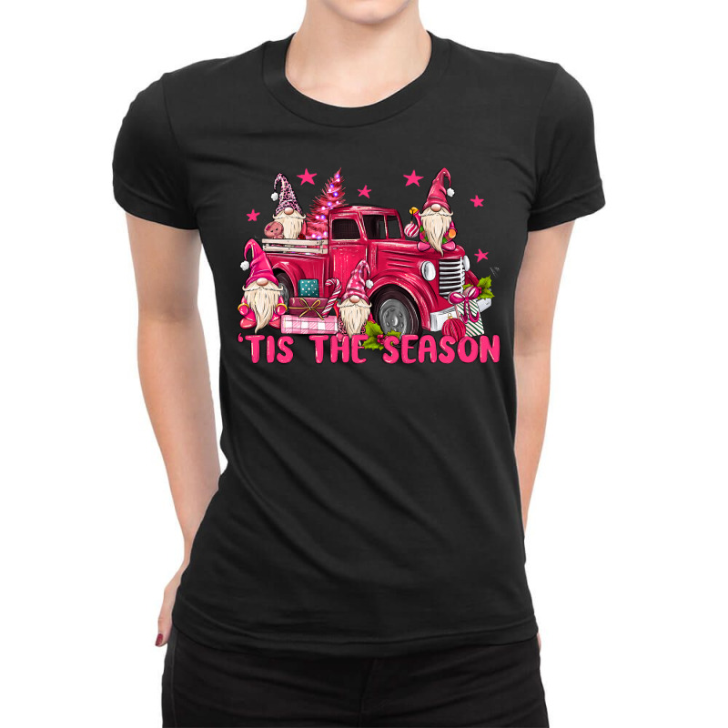 Tis The Season Ladies Fitted T-Shirt by MaliasSmallBusiness | Artistshot