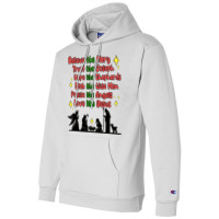 Jesus And Family Belive Like Mary Champion Hoodie | Artistshot