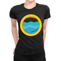 Submarine Window Ladies Fitted T-shirt | Artistshot