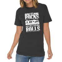 Camping Life Rocks When Living Room Rolls Vintage T-shirt | Artistshot