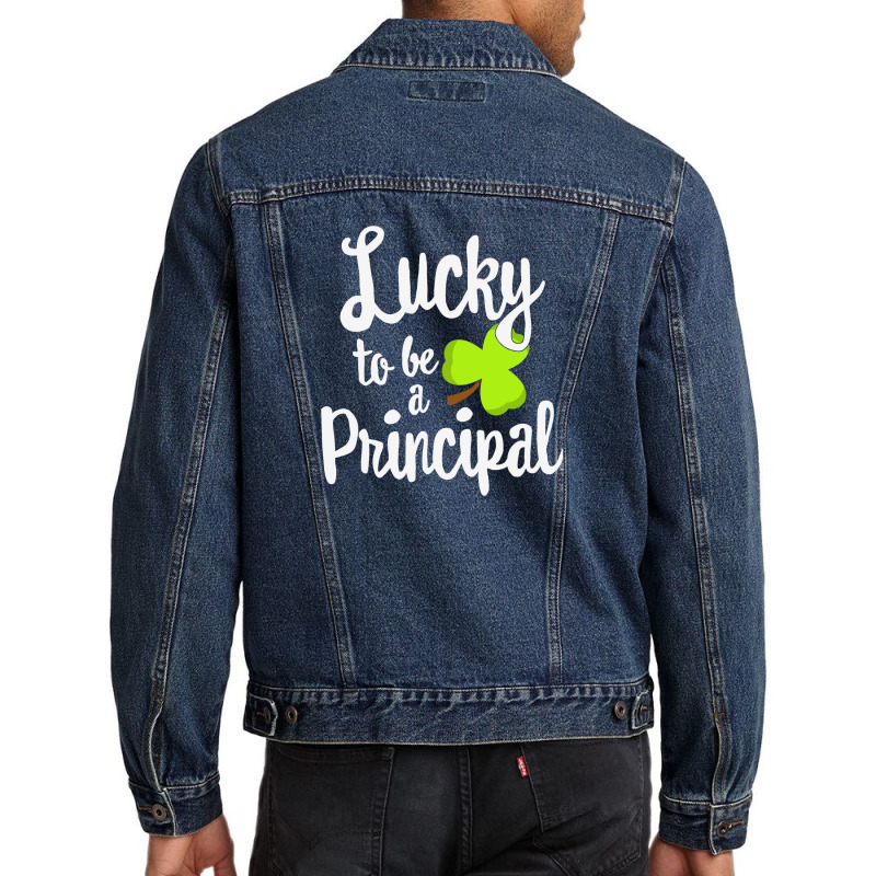 Lucky To Be A Principal St Men Denim Jacket by diegomicel | Artistshot