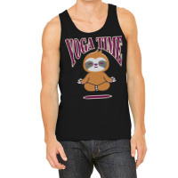 Sloth Yoga Time I Meditation Pilates Tank Top | Artistshot