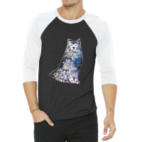 A Regal Looking Samoyed Dog S 3/4 Sleeve Shirt | Artistshot