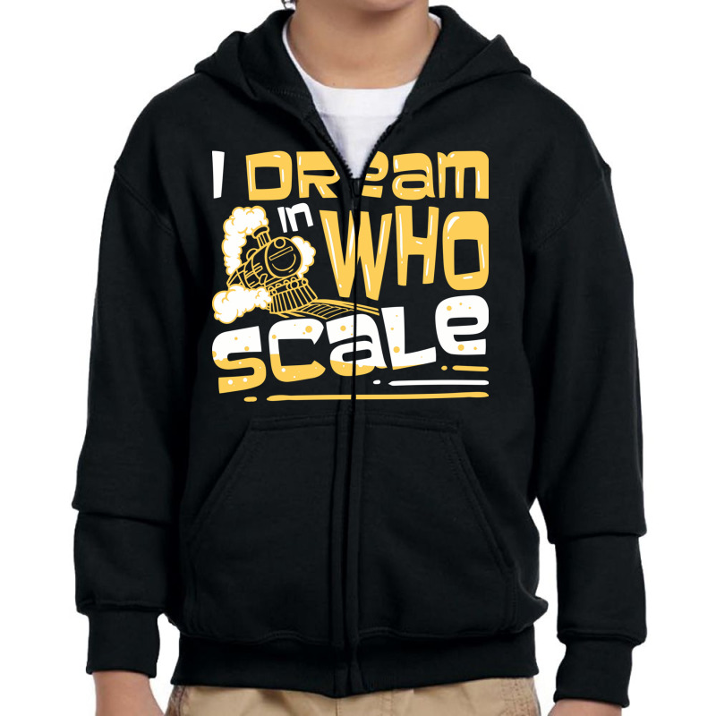 Model Train Train For Locomotive Lovers Youth Zipper Hoodie | Artistshot