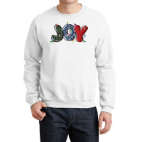 Joy Christmas Lights Crewneck Sweatshirt | Artistshot