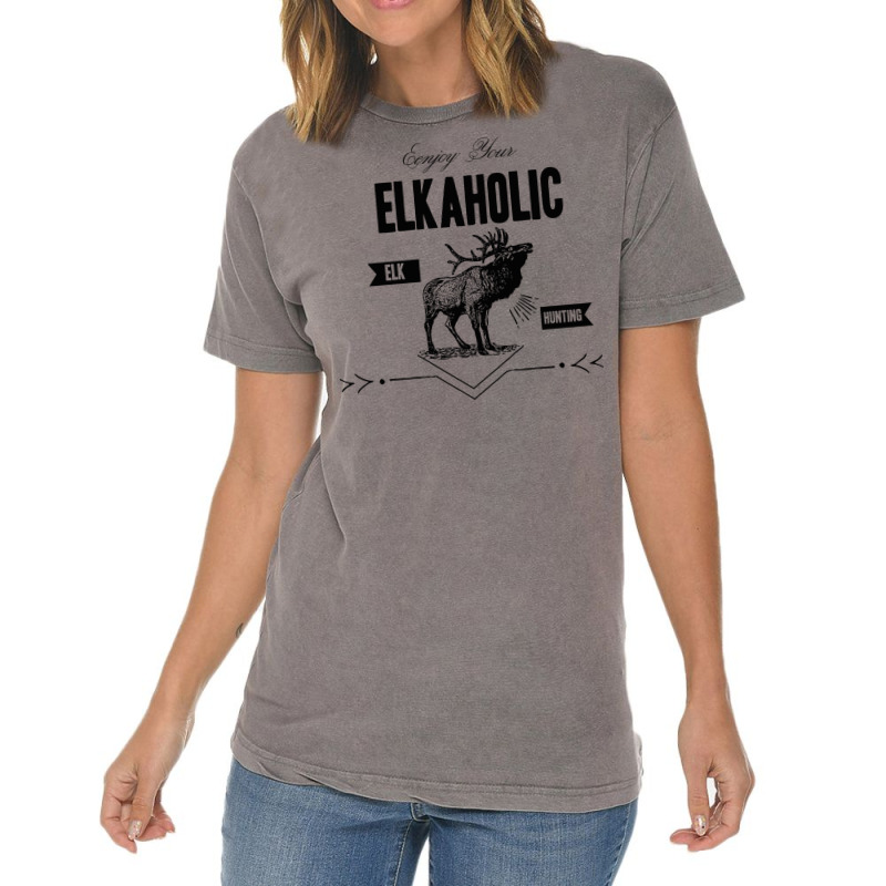 Hunting Elk Vintage T-shirt | Artistshot