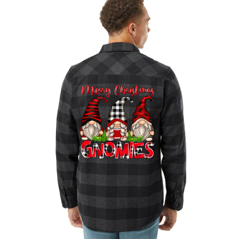 Merry Christmas Gnomies Flannel Shirt | Artistshot