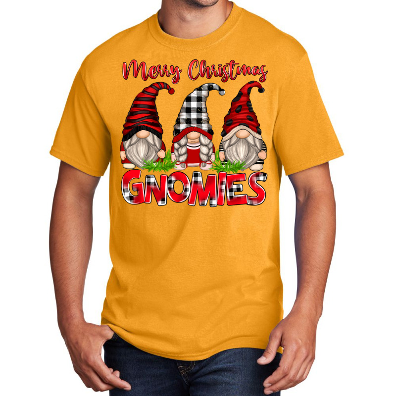 Merry Christmas Gnomies Basic T-shirt | Artistshot