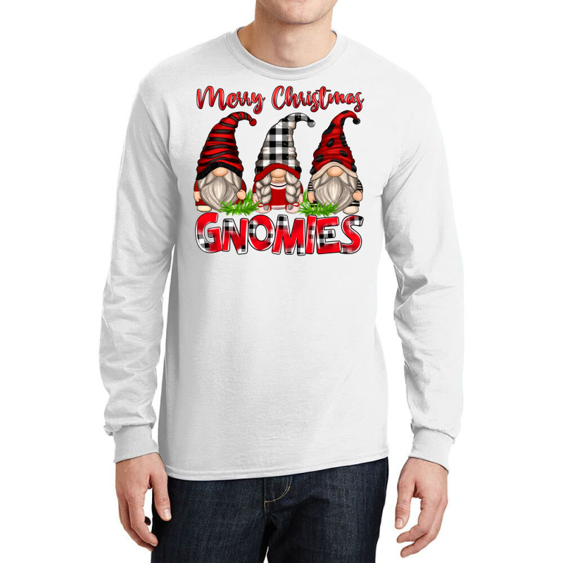 Merry Christmas Gnomies Long Sleeve Shirts | Artistshot