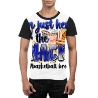 I'm Just Here For The Snacks #basketball Brother Graphic T-shirt | Artistshot