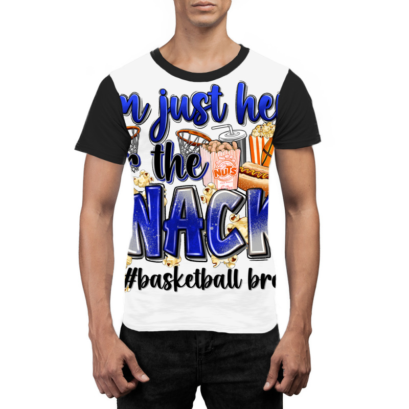 I'm Just Here For The Snacks #basketball Brother Graphic T-shirt | Artistshot