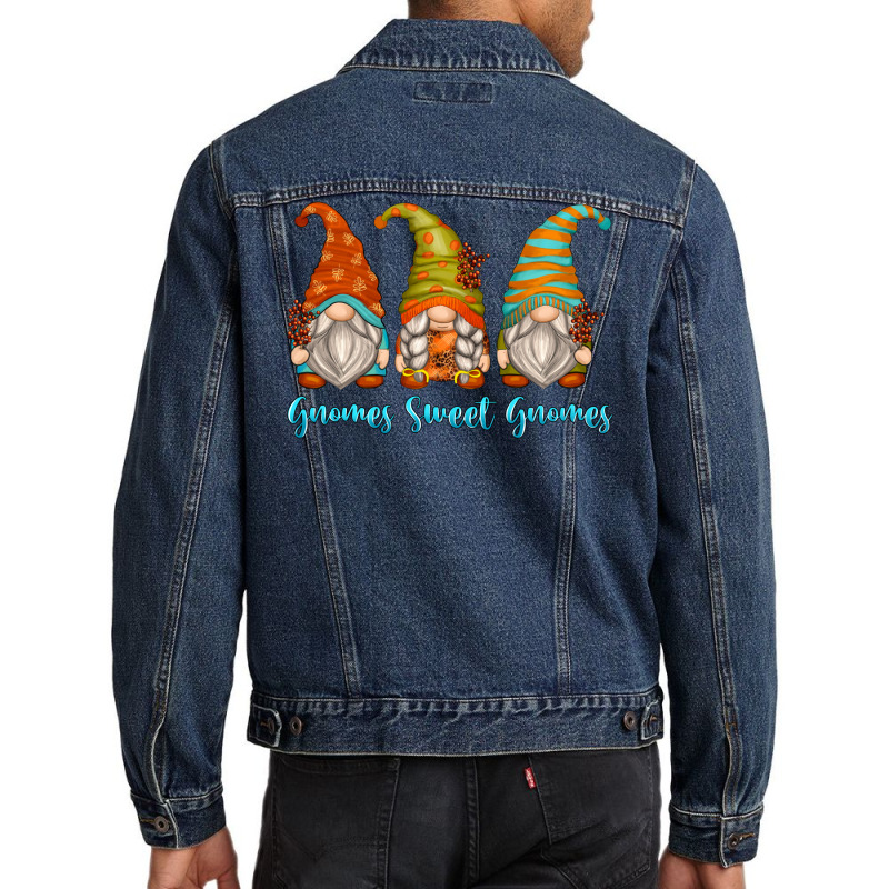 Gnomes Sweet Gnomes Men Denim Jacket | Artistshot