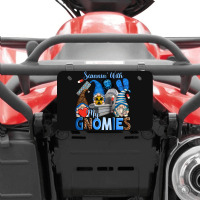 Scannin' With My Gnomies Atv License Plate | Artistshot