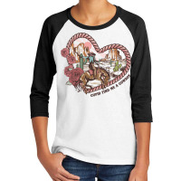 Cupid Find Me A Cowboy Sublimation Youth 3/4 Sleeve | Artistshot