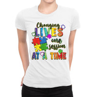 Changing Lives One Session At A Time Ladies Fitted T-shirt | Artistshot