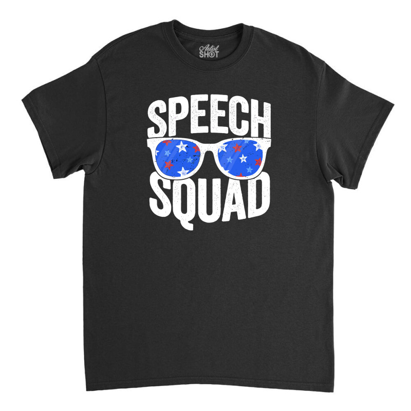 Speech Squad Funny Language Pathologist Shirt Teacher Classic T-shirt by diegomicel | Artistshot