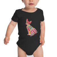 A Chihuahua Dog Is Very Styli Baby Bodysuit | Artistshot