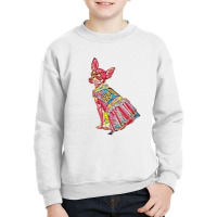 A Chihuahua Dog Is Very Styli Youth Sweatshirt | Artistshot