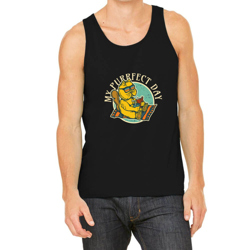 My Purrfect Day  Perfect Beach Day Tank Top | Artistshot