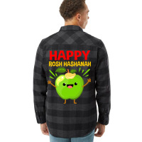 Happy Rosh Hashanah For Jewish New Year Flannel Shirt | Artistshot