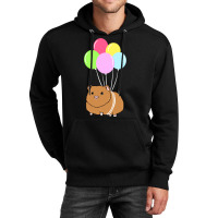 Guinea Pig Balloon For Guinea Pig Lover Unisex Hoodie | Artistshot