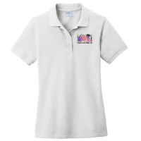 Peace Love Make Up Ladies Polo Shirt | Artistshot