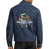 Dinosaurs Man Men Denim Jacket | Artistshot