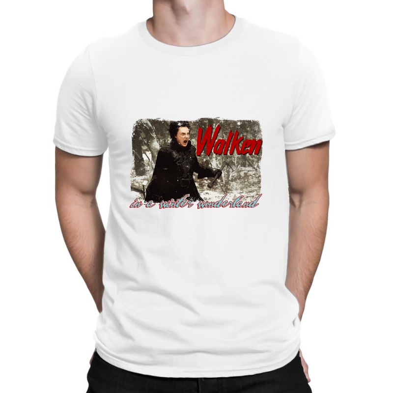 Walken In A Winter Wonder Land   Christopher Walken T-shirt | Artistshot