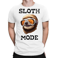 Sloth Wearing Ski Goggles - Sloth Mode T-shirt | Artistshot