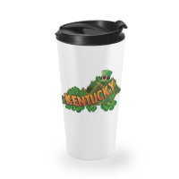 Kentucky Map St. Patrick's Day Travel Mug | Artistshot