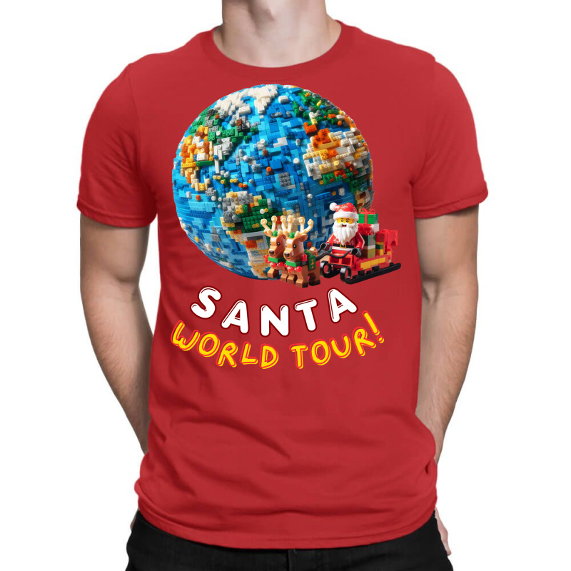 Santa World Tour T-shirt | Artistshot